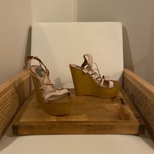 Steve Madden Sunset Lace Up Wedges